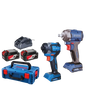 COMBO LLAVE IMPACTO  INALAMBRICA 1/2" 358 NM DCPB358Z +  TALADRO Atornillador Impacto INALAMBRICO 1 /4" DCPL208EM 20V 208Nm Brushless DONGCHENG