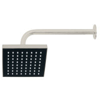 DUCHA CROMADA CUADRADA 6"