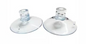 CHUPON D/ VIDRIO MEDIANO 4CM (2PCS )