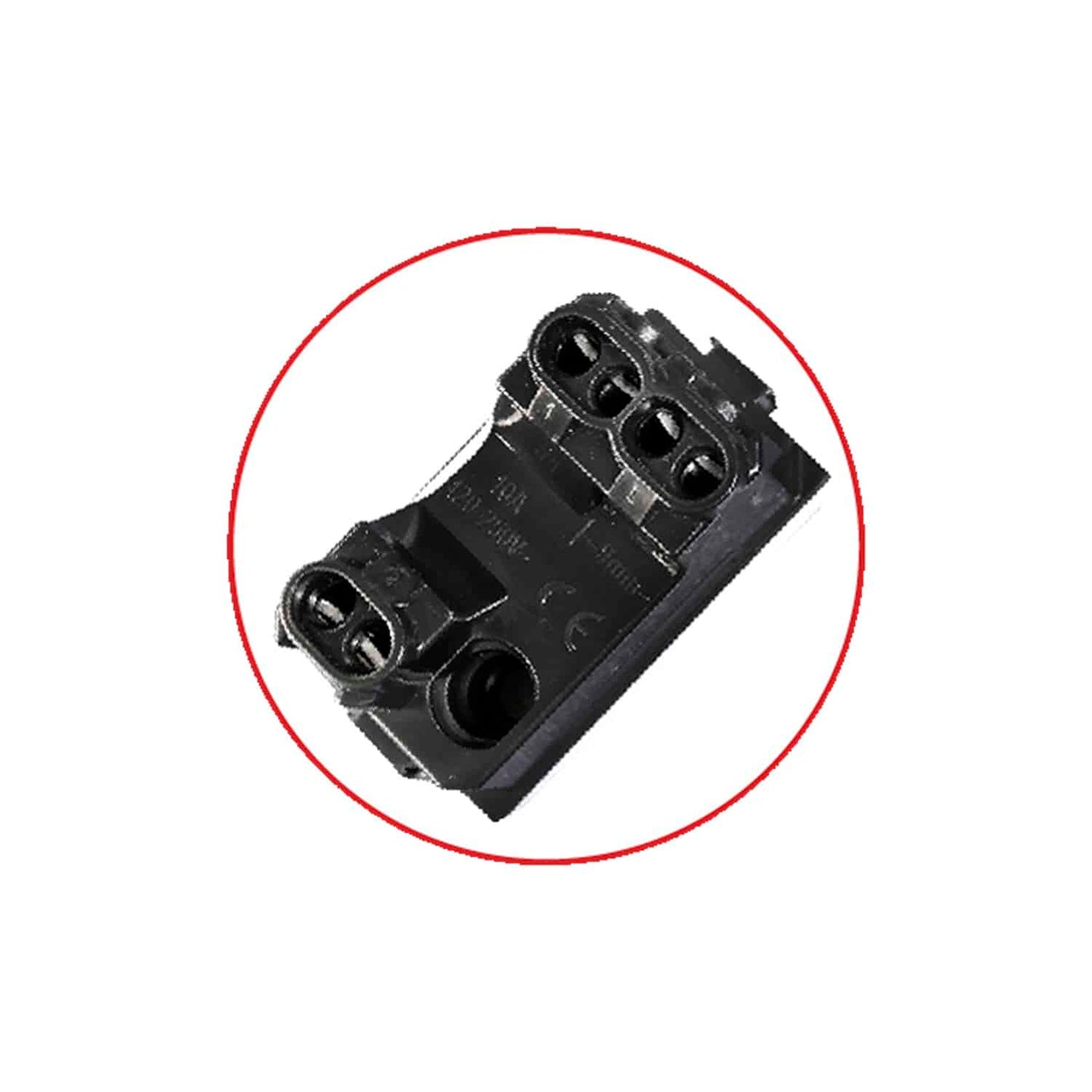 DADO INTERRUPTOR  CONMUTADOR  "OPALUX"
