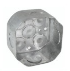 CAJA METALICA OCTAGONAL SALIDA 1/2