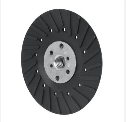 DISCO PLATO RESPALDO  4 1/2" EJE M14 " "TRUPER"