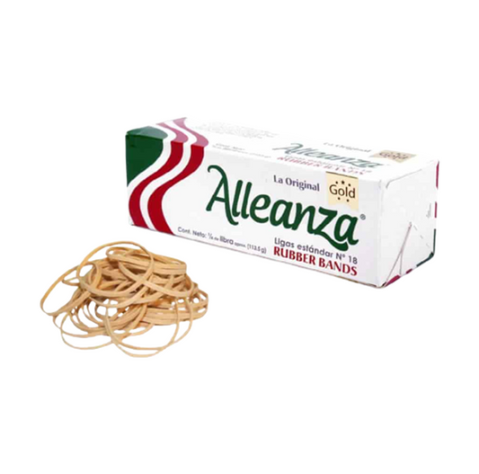 LIGAS AMARILLAS ( x caja )