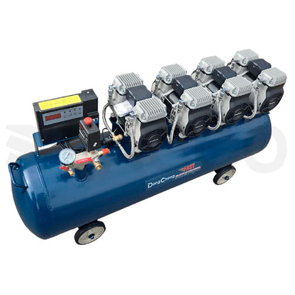 COMPRESOR AIRE SILENCIOSA SIN ACEITE 120L 6270 W 400 lt/min DONGCHENG