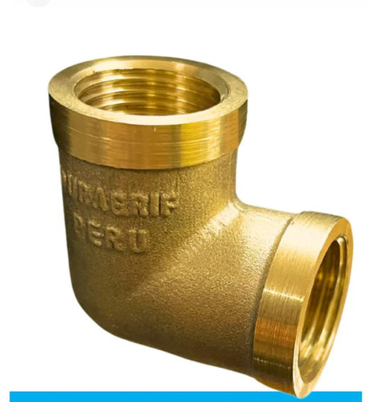 CODO BRONCE 1/2" "DURAGRIF"