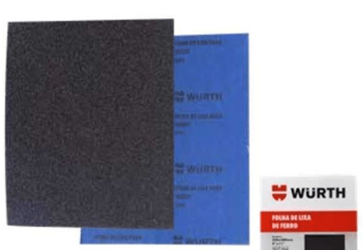 LIJA METAL # 150 USO RUDO ( X UND ) "WURTH"