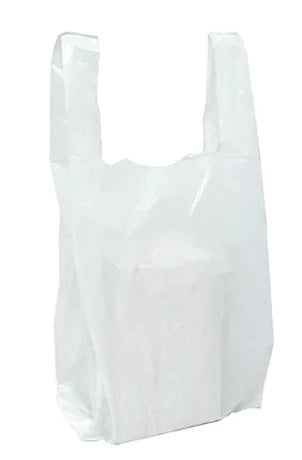 BOLSA C/ASA BLANCO x 100UN "12 X16"