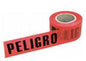 CINTA DE PELIGRO ROJO x 200 MT