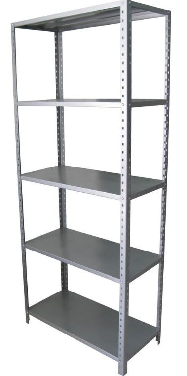 ANAQUEL METALICO 38X90X240, 5 DIVISIONES