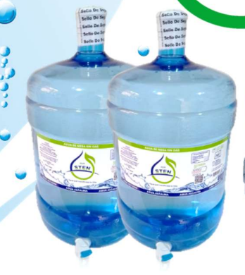 BIDON DE AGUA "AQUA STEN" CON CAÑO 20L