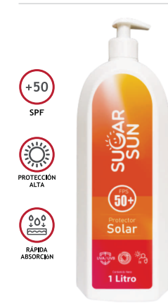 BLOQUEADOR SOLAR FPS 50+ 1 LITRO "SUGAR SUN"