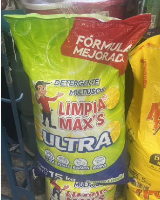 DETERGENTE MULTIUSO 14KG "LIMPIA MAX;S"