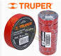 CINTA AISLANTE 19MM X 18 MT ROJO "TRUPER"