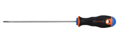 DESARMADORES CRUZ 1/8" X 6"  "TRUPER"