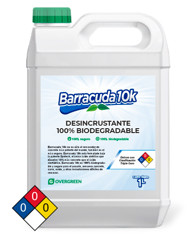 BARRACUDA 10K - PRESENTACION DE 1LT