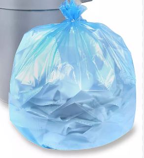 BOLSA P/BASURA 55GLN AZUL x 100UN