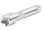 EXTENCION CROMADA 2 1/2" C/E 1/2" "TRUPER"