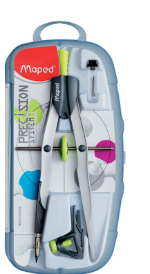 COMPÁS CON SISTEMA DE PRECISIÓN 3 PIEZAS