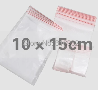 BOLSA DE CIERRE HERMETICO 10x15 CM 100 UNI