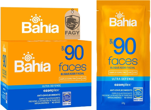 BLOQUEADOR Bahia Spf 90 Sachets De 10g