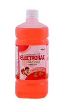 SUERO ORAL SABOR FRESA - FRASCO 1000 ML