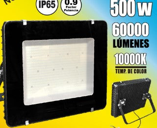 REFLECTOR LED 500W "OPALUX" INDUSTRIAL