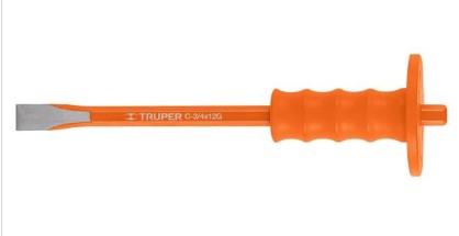 CINCEL HEX. PLANO 3/4"X12" MANGO "TRUPER"