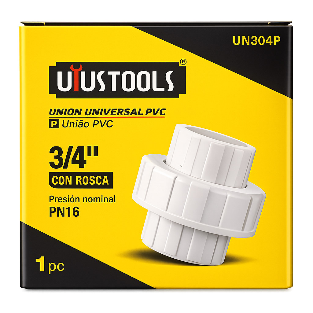 UNION UNIVERSAL 3/4 C/R " COMERCIAL"