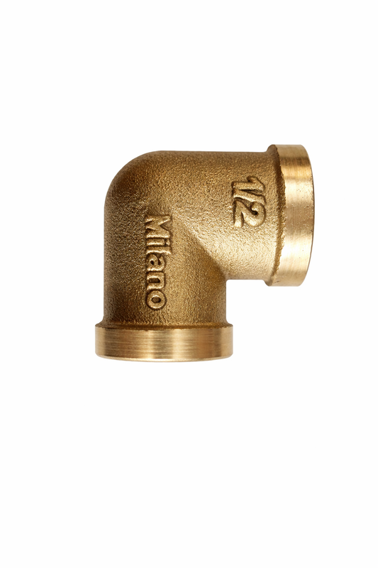 CODO BRONCE 1/2" PESADO 91GR. "MILANO"