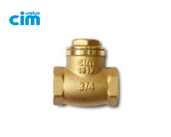LLAVE CHECK BRONCE  3/4" "CIM VALVE"