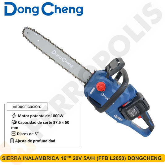 SIERRA INALAMBRICA 16"" 20V 5A/H (FFB L2050) DONGCHENG