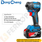Taladro Atornillador de Impacto 1/4″  20V 208Nm 2Bat x 4Ah Brushless Dongcheng