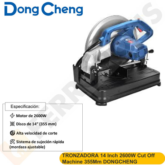 TRONZADORA 14 Inch 2600W Cut Off Machine 355Mm  DONGCHENG