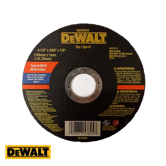 DISCO METAL  4 1/2  "DEWALT"