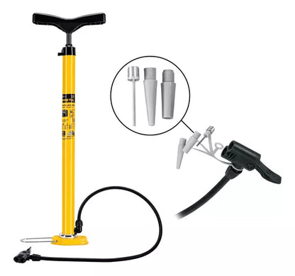 INFLADOR MANUAL ACERO 80 PSI "PRETUL"