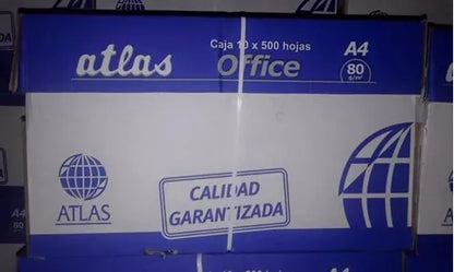 PAPEL BOND A4 75GR 500UNI "ATLAS"