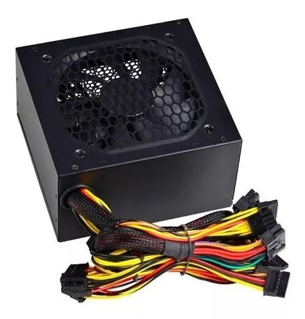 FUENTE 500 CON 80 PLUS " AVATEC " CERTIFICADO X 12M