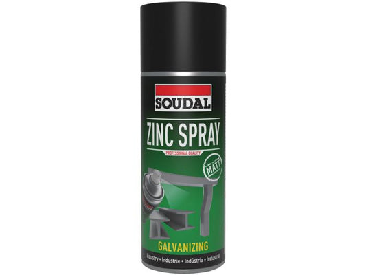 SPRAY GALVANIZANTE "SOUDAL" 400 ml