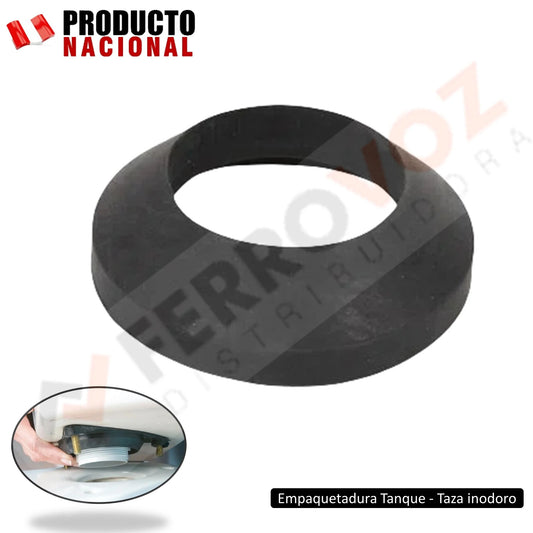 EMPAQUETADURA CONICA TANQUE TAZA INODORO