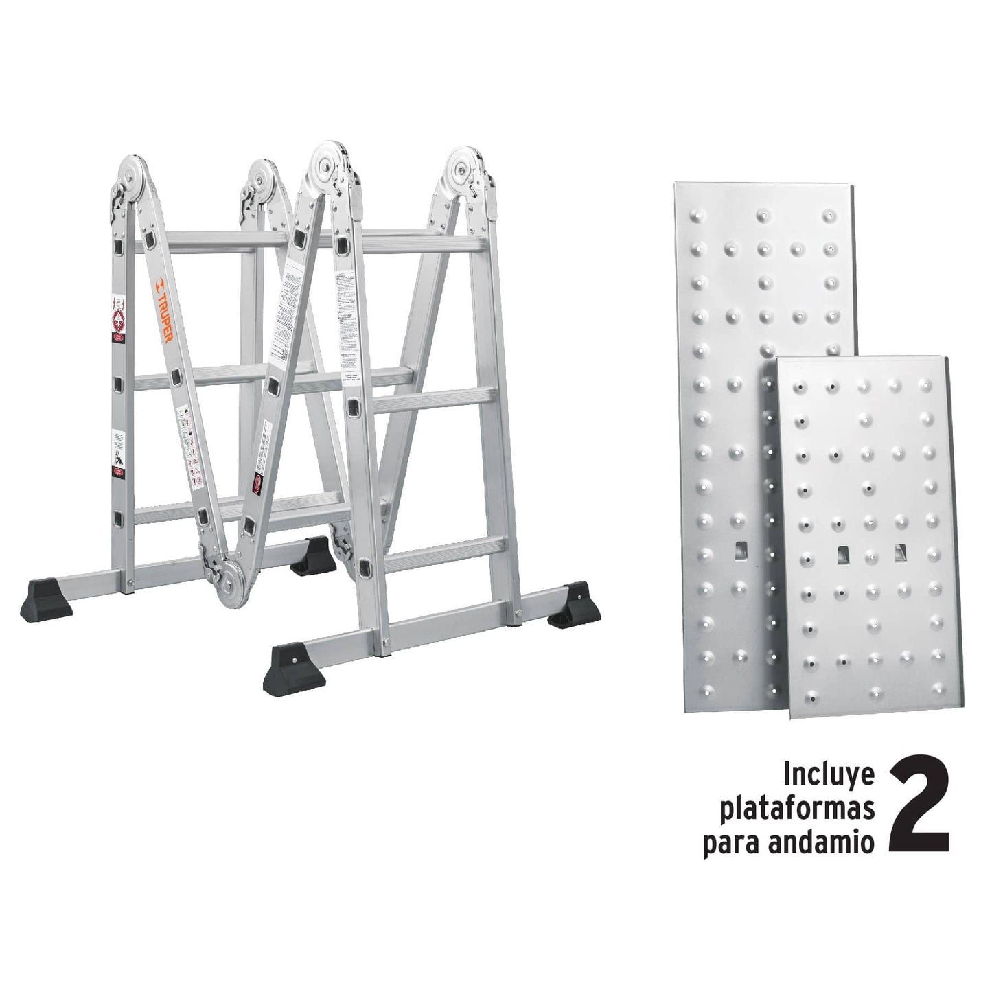 ESCALERA MULTIPOSICIÓN 8 PASOS "TRUPER"