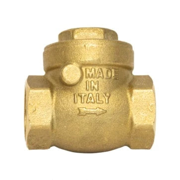 LLAVE CHECK BRONCE 1/2" "ITALVALVE"