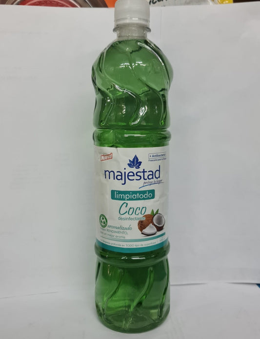 LIMPIA TODO  COCO 900ML "MAJESTAD"