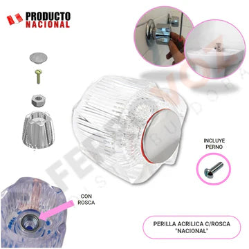 PERILLA ACRILICA C/R " NACIONAL"