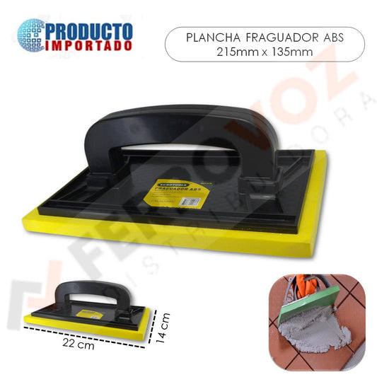PLANCHA FRAGUADOR 22 x 14 CM
