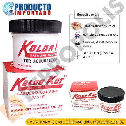 PASTA PARA CORTE DE GASOLINA POTE DE 2.25 OZ