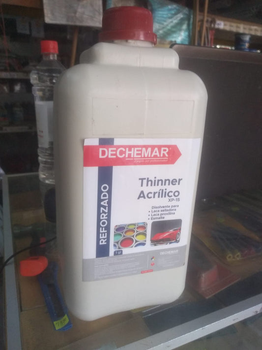 THINER ACRILICO GALON  3 LITRO "DECHEMAR"