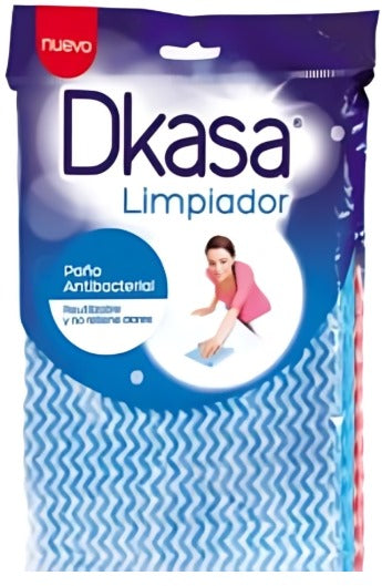 PAÑO ANTIBACTERIAL DKASA LIMPIADOR (X UNID)