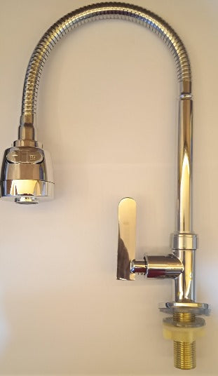 CAÑO P/ COCINA CORRUGADO MESA PERILLA ALETA   B03-06 " KABUL "