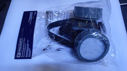 MASCARA RESPIRAR 2 FILTROS "TOOLCRAFT" NO INC. FILTRO