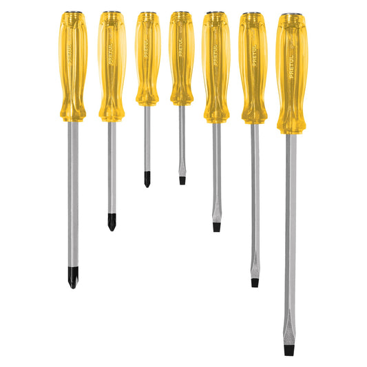 JUEGO DESARMADOR DE GOLPE "PRETUL" ( X 7 pzs )